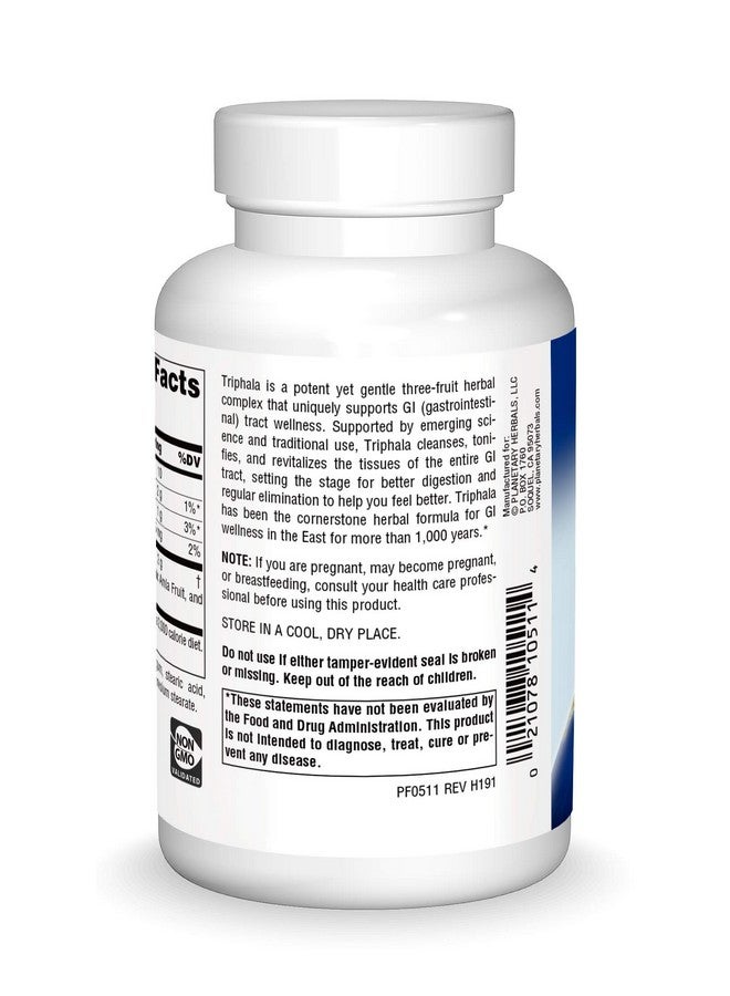 Planetary Herbals Triphala Gold 1000mg Extra Strength Ayurvedic - 120 Tablets - Image 2