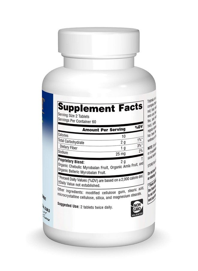 Planetary Herbals Triphala Gold 1000mg Extra Strength Ayurvedic - 120 Tablets - Image 3