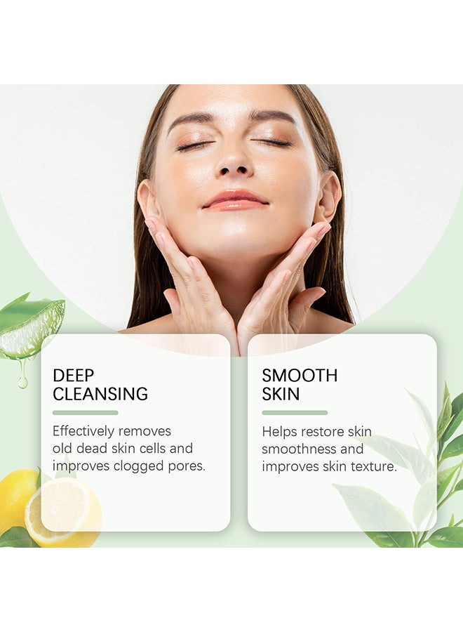 القمر الغربي جل التقشير والتنقية من WEST MONTH، يحسن البهتان والجفاف، وينظف المسام بعمق، ويفتح البشرة ويشدها. - Image 4