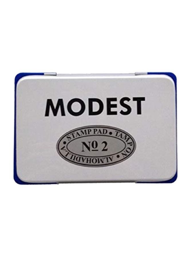 موديست وسادة ختم مودست – لون أزرق