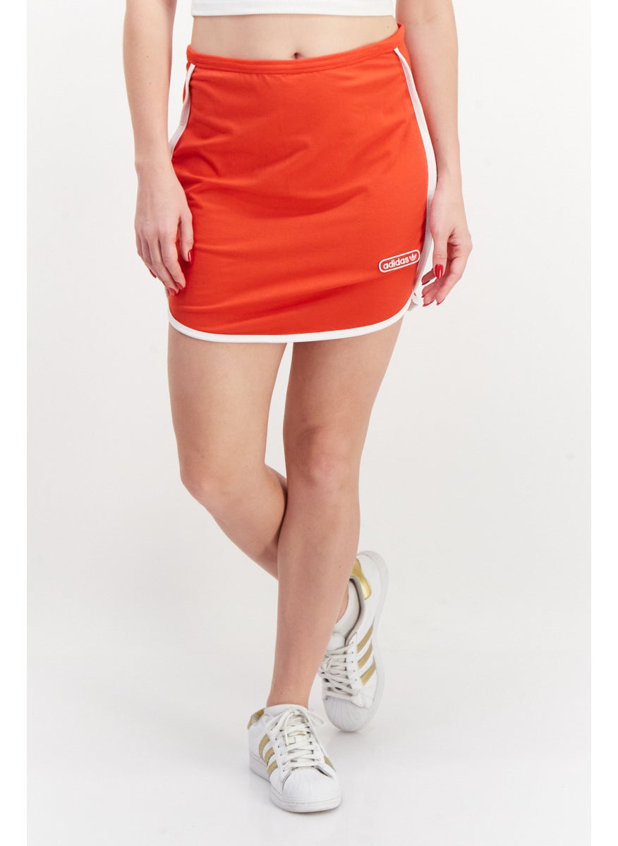 adidas Originals Women Sportswear Fit Training Skirt, Red  - Image 1