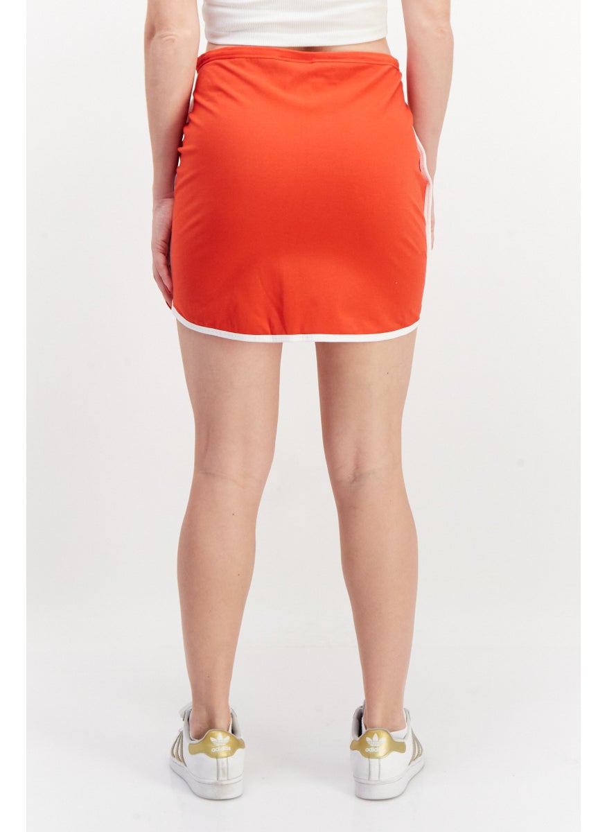 adidas Originals Women Sportswear Fit Training Skirt, Red  - Image 4