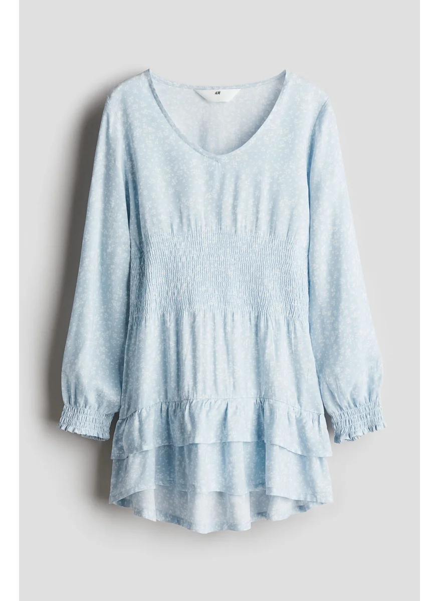 H&M Smock-Detail Dress