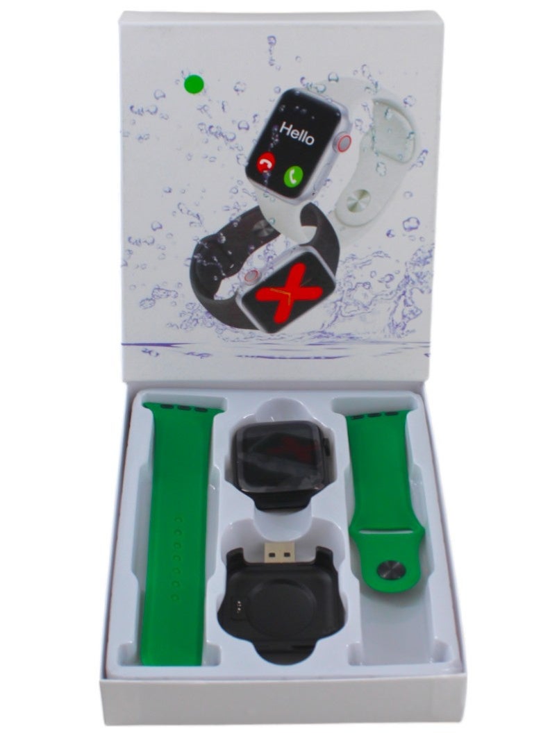 Hello Smartwatch with Bluetooth Connectivity for Kids- Green - Image 1