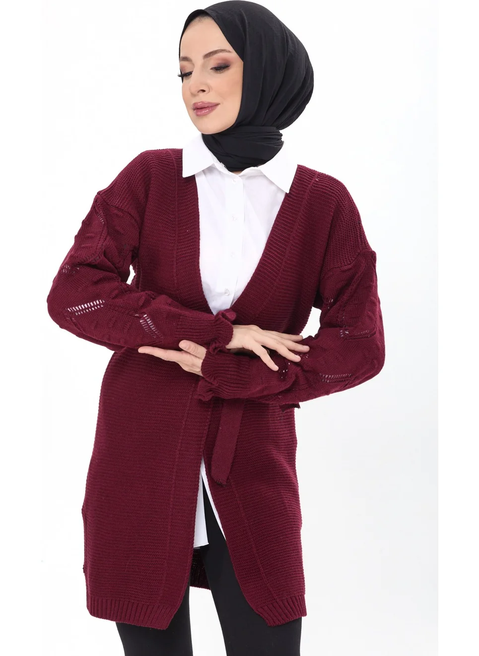 Tofisa 23920-BORDE Knitwear Cardigan