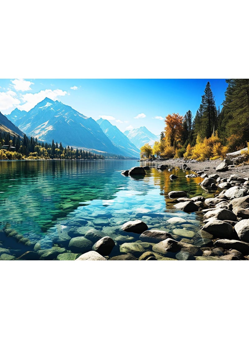 1000 قطعة من الألغاز للبالغين، ألغاز، الألغاز لحديقة الجليد، مناسبة للعائلات والألغاز الممتعة للبالغين - Image 1