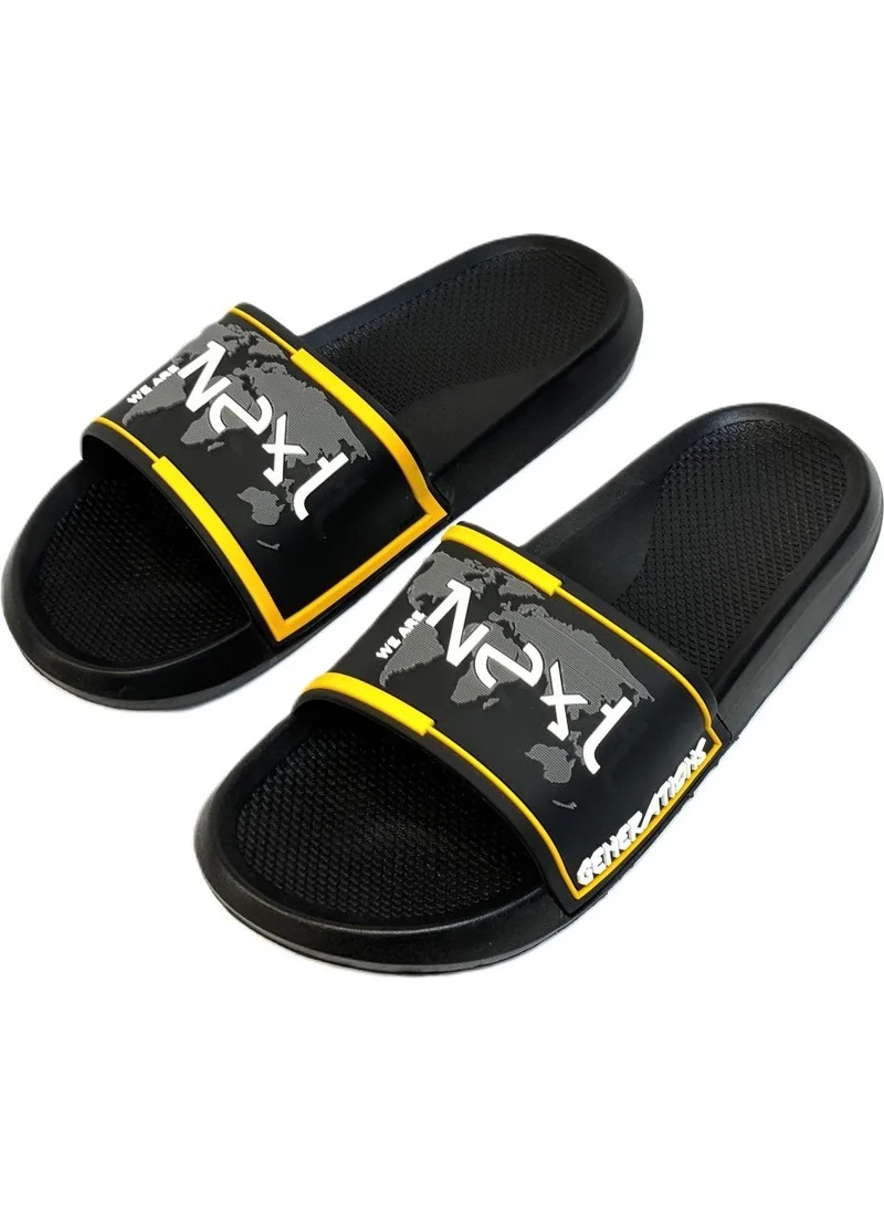 Gezer Caucasus Non-Slip Sole Soft Bathroom Pool Sea Balcony Home Men's Slippers
