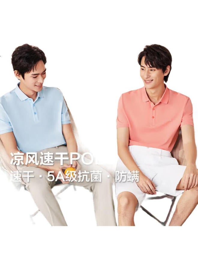 Hodo Quick-dry Polo Shirt Men 5a Antibacterial Dopamine Short Sleeve Men Father's Day Gift - Image 3