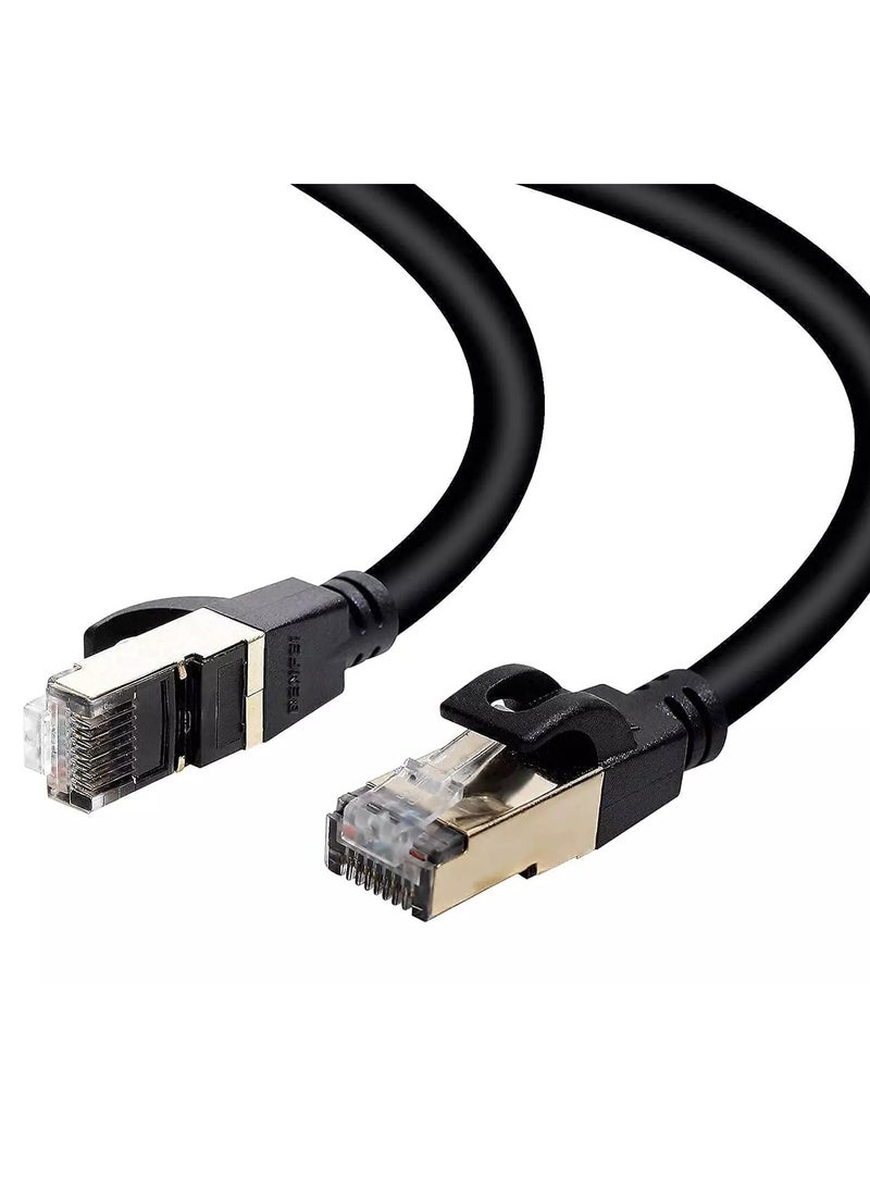 Benfei Cat6 RJ45 Ethernet Cable, Compatible for PS4, Xbox One, Smart TV, Switch, Router, Patch Panel (5 Meter)  - Image 1