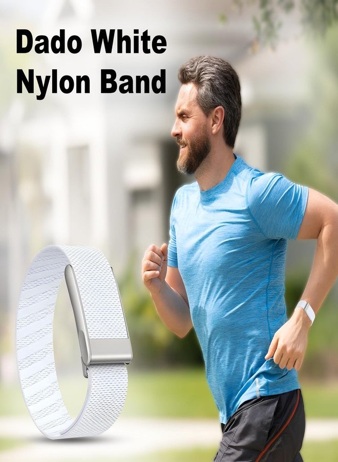 DADO Multi-Pack Wrist Bands Compatible with Whoop 5.0, Peak, One & Life MG – Hydroknit Nylon, Sport Silicone, Premium Nylon – Replacement Straps with Hook, Clasp, Quick Link Slider (Modern) - Image 5