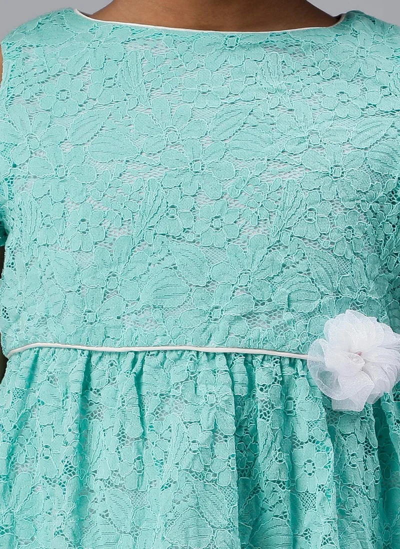 One Friday Lace A-Line Dress