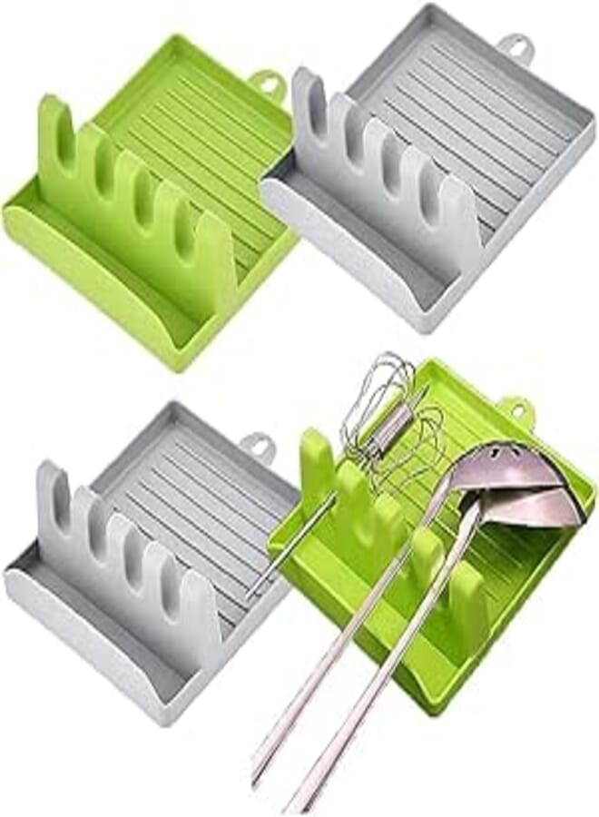 Spaceshoop Kitchen Utensil Holder For Spoons, Shovels, Tongs & More Multicolor 1 pc