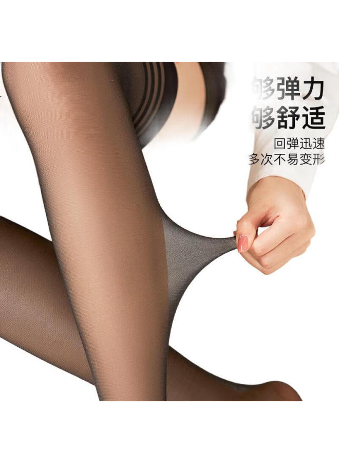 BONAS Baonais Thigh-High Stockings 15D, Women'S Black Silk, High-Leg Pantyhose, Summer Ultra-Thin Non-Slip, Flesh-Colored, Over-Knee Stockings - Image 1