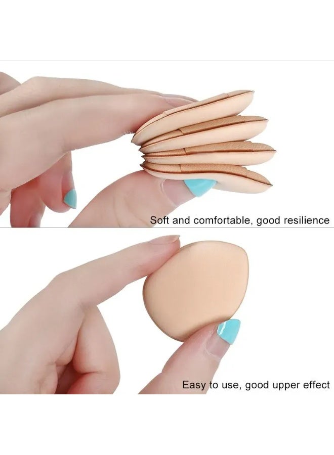 5PCS Mini Finger Puff Foundation Powder Detail Makeup Sponge Face Concealer Cream Blend Cosmetic Accessories Makeup Tools - Image 3