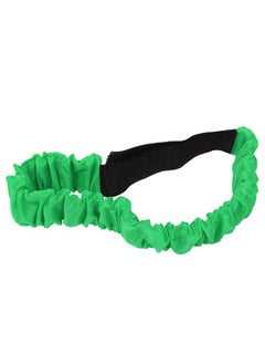 Thoraya Two People Three Feet Legged Race Band Strap Outdoor Team Game Elastic Tie Rope Walker (Green)  - Image 1