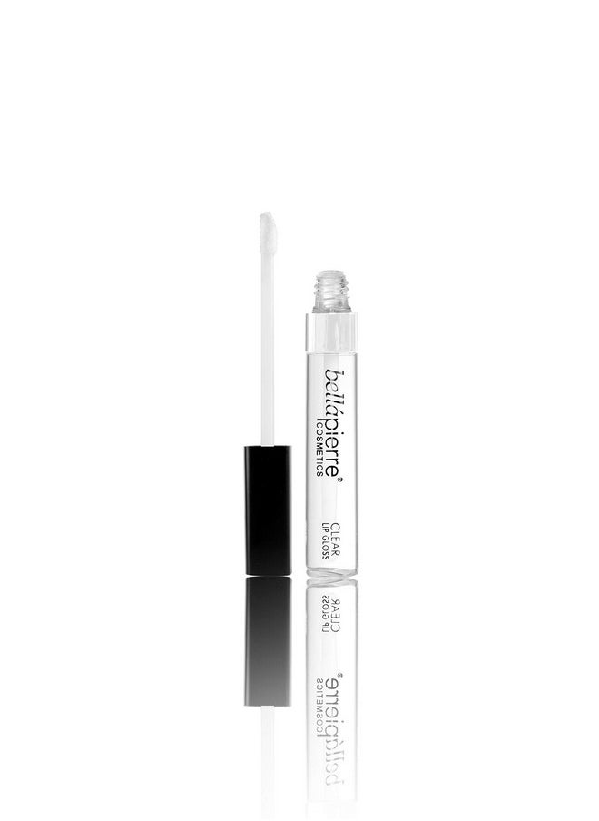 BellaPierre - Clear Lip Gloss ; 100% Natural Formulation ; Nontoxic And Paraben Free ; Long Lasting & Nourishing Clear - Image 1