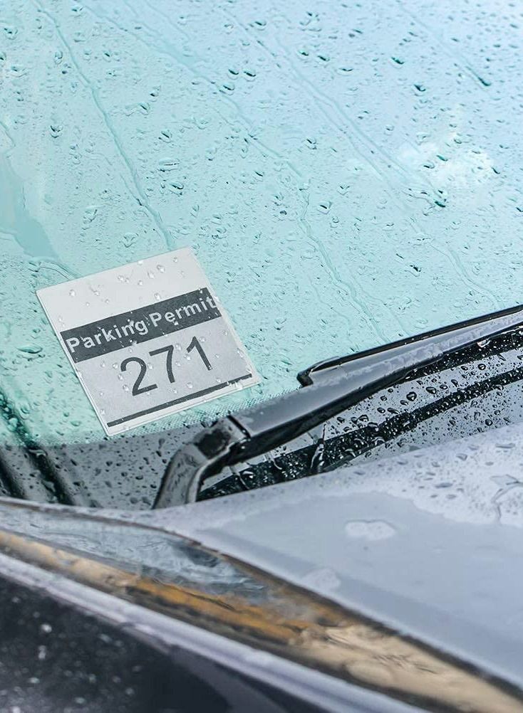 Car Permit Holder, Windscreen Card Holder Parking Permit Holders Clear Ticket Holder - Image 4