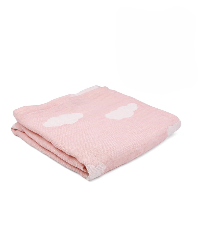 Doctor Towels Aloe Vera Baby Bath Bunny Towel, 60 x 120 cm, 300 GSM, Pack of 1 Towels for Newborn, Soft Baby Towels for 0 to 2 Years (Dreamy Clouds Pink Skies) - Image 4