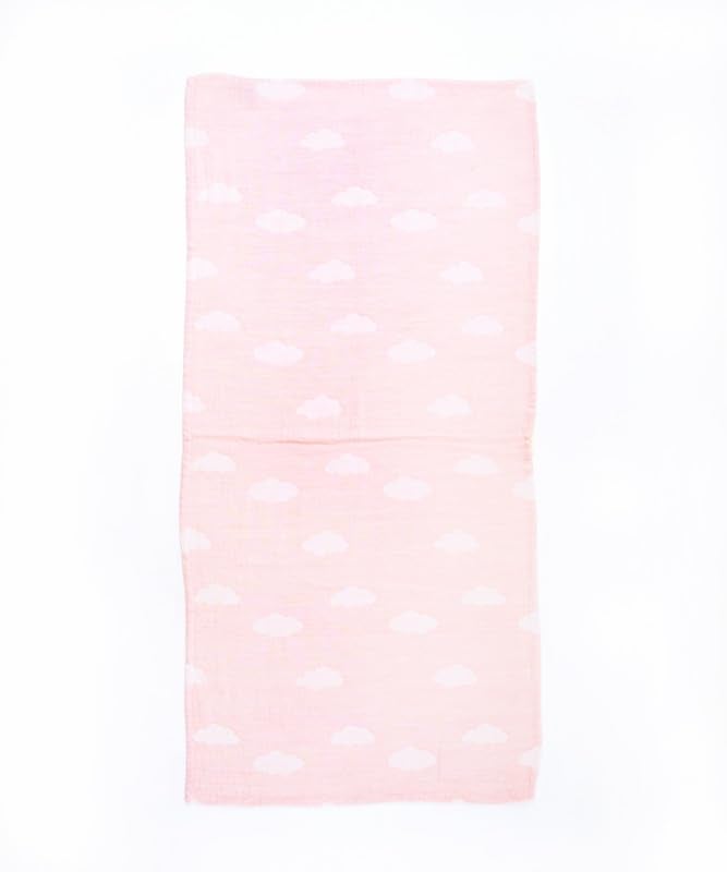 Doctor Towels Aloe Vera Baby Bath Bunny Towel, 60 x 120 cm, 300 GSM, Pack of 1 Towels for Newborn, Soft Baby Towels for 0 to 2 Years (Dreamy Clouds Pink Skies) - Image 5