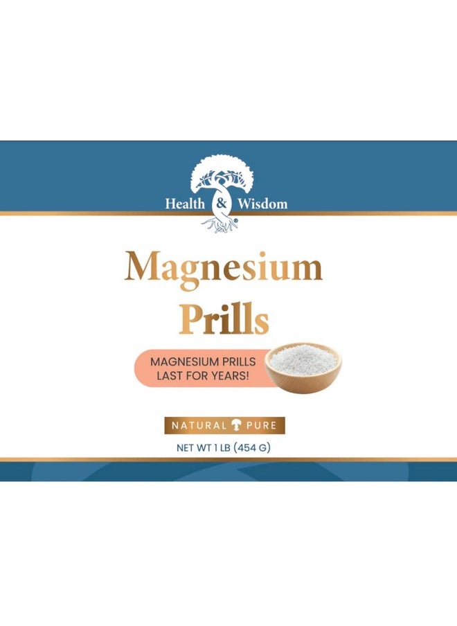 Health and Wisdom - Magnesium Prills - Structured Water Devices, Magnesium Laundry Beads, Topical Magnesium, Precious Mineral, Magnesium Water, Deionized Water, Magnesium Soak - 3.18 Ounces - Image 1