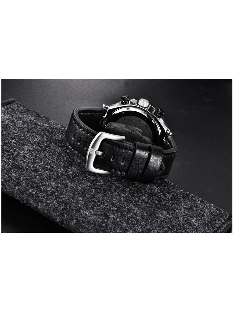 Watches for Men Watch Quartz Luxury Leather Waterproof Chronograph Watch 5151 - pzsku/Z497687350E2EE176F608Z/45/_/1712562385/5e44ff18-cb75-4ec6-bbda-ebf877ce11b4