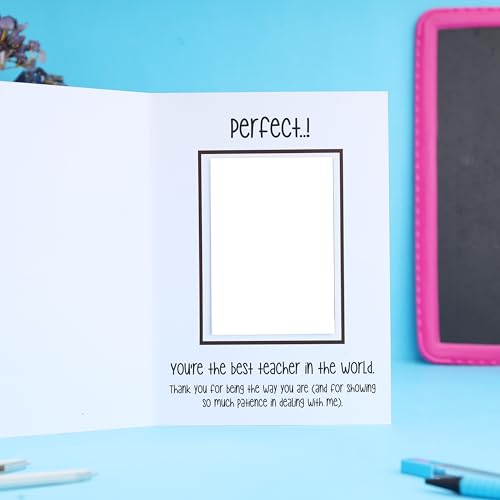 Oye Happy - Teacher’s Day Mirror Greeting Card | Unique Reflective Thank You Card for Teachers, Mentors & Educators | Appreciation Mirror Card for Teacher’s Day - Image 3