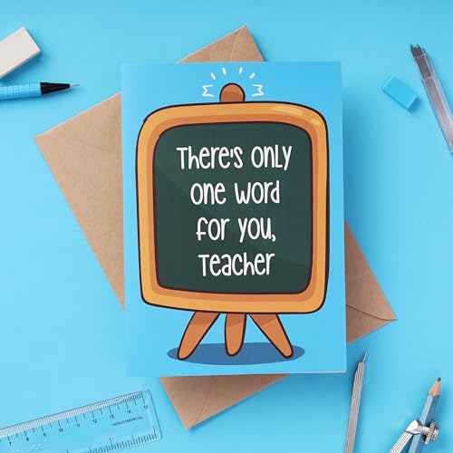 Oye Happy - Teacher’s Day Mirror Greeting Card | Unique Reflective Thank You Card for Teachers, Mentors & Educators | Appreciation Mirror Card for Teacher’s Day - Image 2