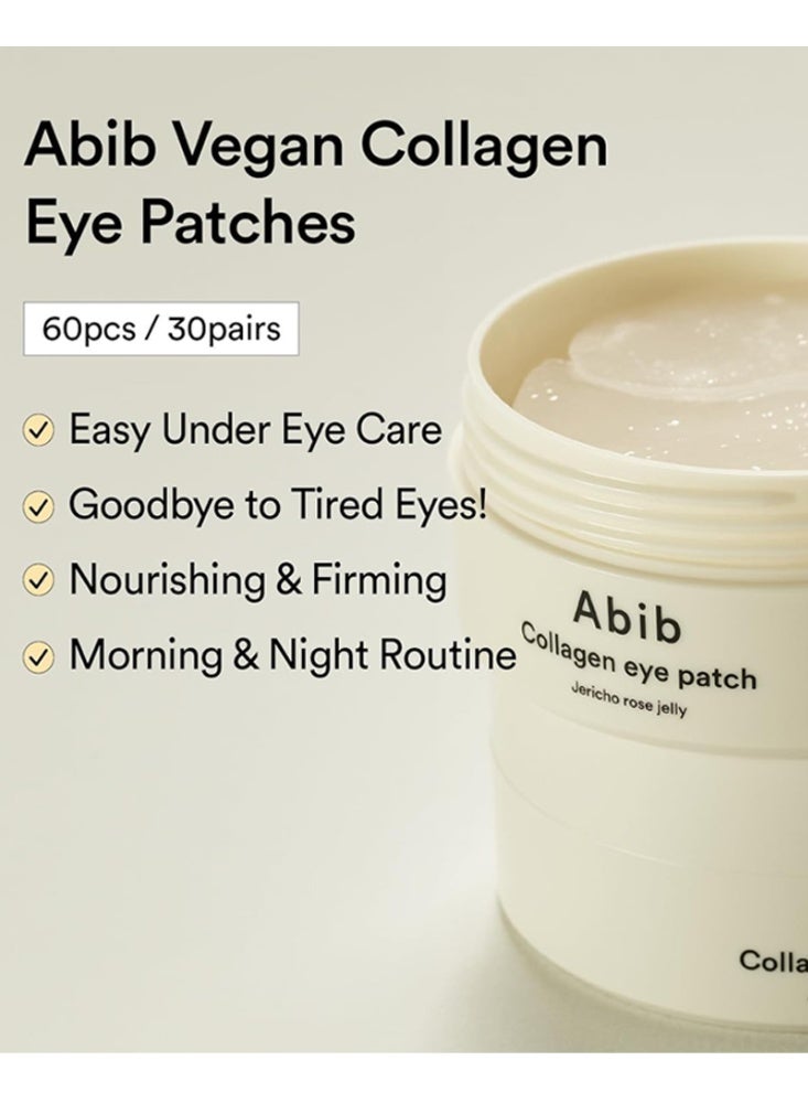 abib Collagen Eye Patch Jericho Rose Jelly | 60 pcs - Image 2