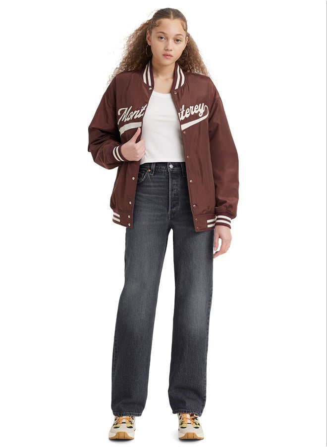 Levi's Dark Grey Ribcage Full Length  - Image 1