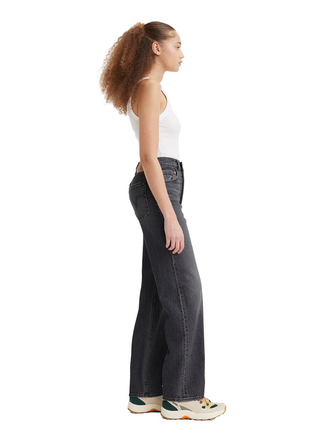 Levi's Dark Grey Ribcage Full Length  - Image 2