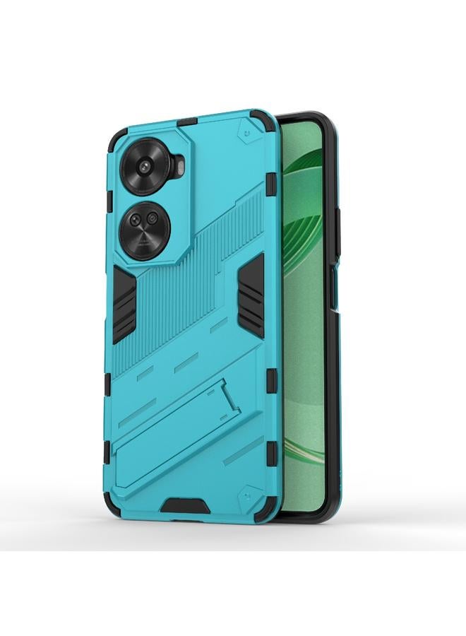 زبون جراب لهاتف Huawei nova 11 SE Punk Armor 2 في 1 PC + جراب هاتف TPU مع حامل - Image 1