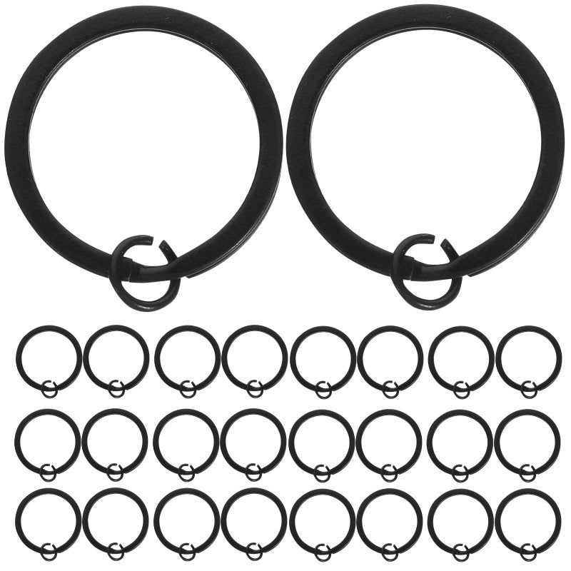 30mm 30Pcs Metal Split Key Rings For Keys Pendants DIY Crafts Jewelry Making - Image 2