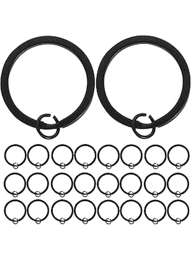 30mm 30Pcs Metal Split Key Rings For Keys Pendants DIY Crafts Jewelry Making - Image 1
