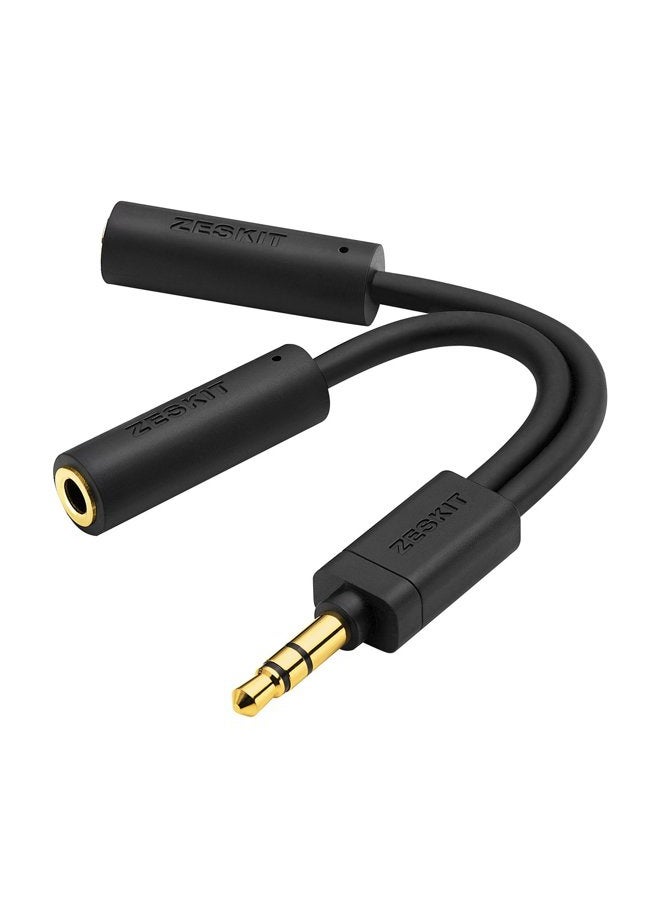 Zeskit 3.5mm Jack Stereo Audio Splitter - Image 1