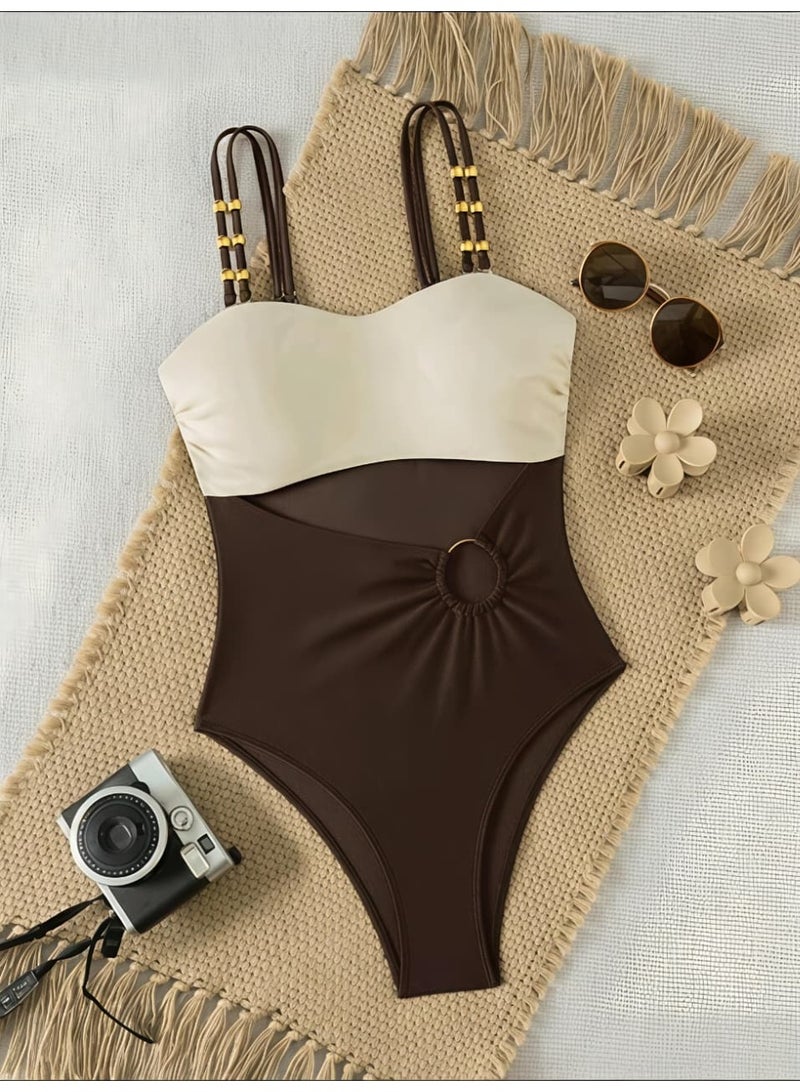 Shein 1pc Women's One-Piece Swimsuit FROM SHEIN - Image 3