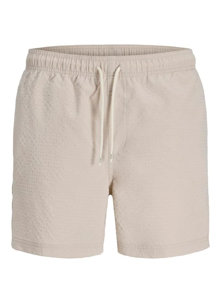 Casual Drawstring Swim Shorts