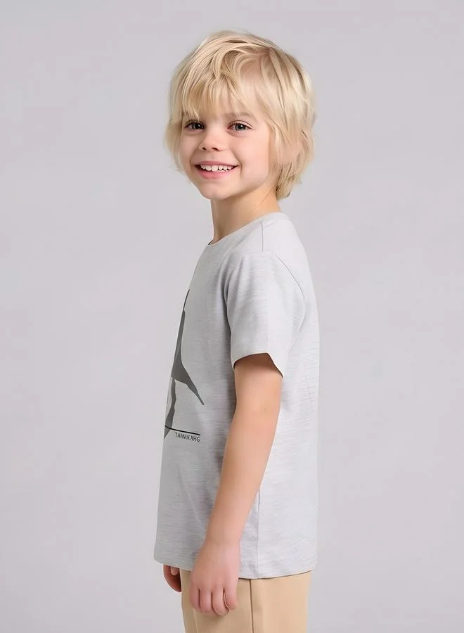 Take Two Boys Regular Fit Graphic T-Shirt By Juniorloom