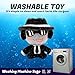 Adenzai Forsaken Black Plush Toy Soft Black Character Plush Stuffed Animal Cute Forsaken Game Collectible Plushie Gift for Kids and Gamers - Image 4