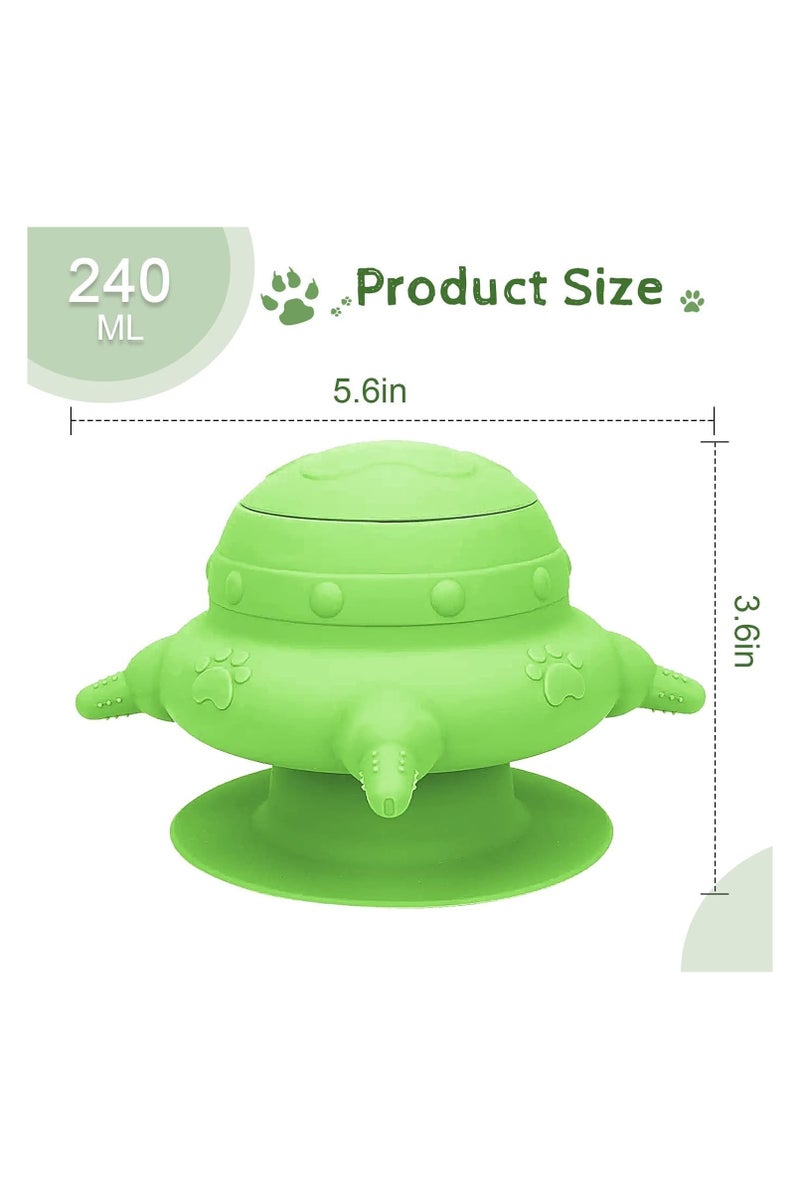 Silicone Feeding Bottle with 4 Teats for Kittens, Puppies and Rabbits 240ml (Color as Available) - Image 2