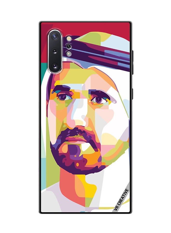 VR CREATIVE Protective Case Cover For Samsung Galaxy Note10 Plus 5G Sheikh Mohammed Bin Rashid Al Maktoum Design Multicolour - Image 1
