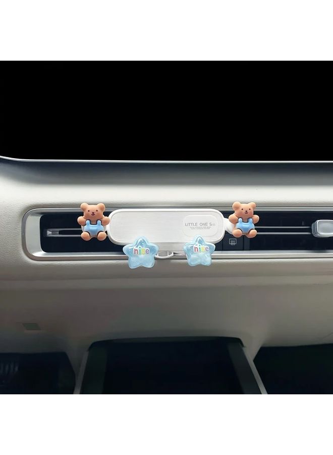 Creative Rabbit Car Vent Phone Holder Cute Design Ergonomic Grip ABS Interior Accessories For Men Women - Image 1