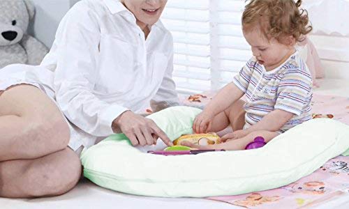 Texlux Microfiber Cozy and Very Soft Baby Pillow with 2 Pillow Cover-Mint Green - Image 3