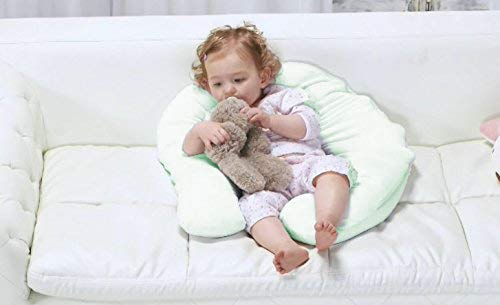 Texlux Microfiber Cozy and Very Soft Baby Pillow with 2 Pillow Cover-Mint Green - Image 5