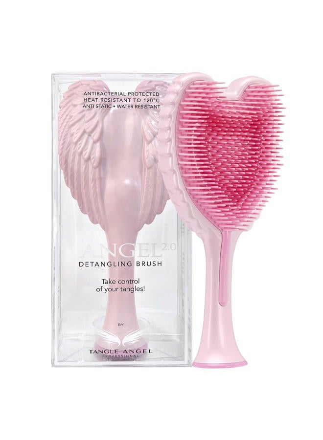 Tangle Angel فرشاة شعر احترافية 2.0 وردية لامعة, 21722 - Image 1