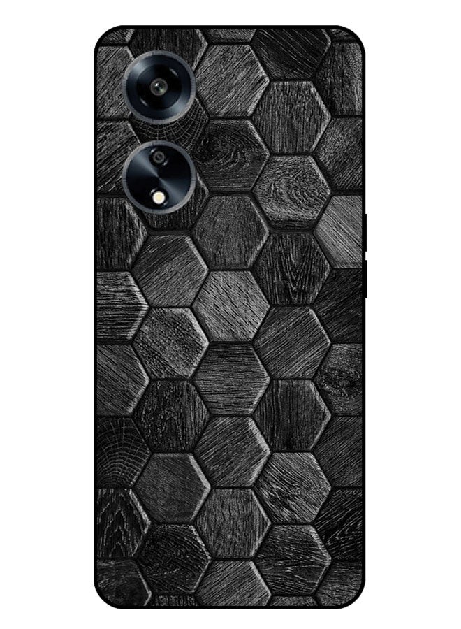 EYE CATCH Printed Protective Case Cover For Oppo A1 5G -  Wooden - Image 1