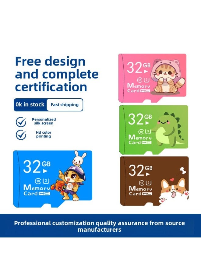 Children's Digital Camera Memory Card 32g4g Stable And Durable Support 4K Ultra-clear High-speed Memory Card TF Card Wholesale-Color:Special Card For Children Camera-Capacity:32GB  - Image 4
