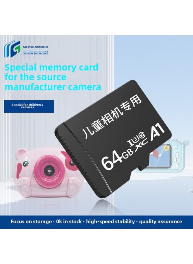 Children's Digital Camera Memory Card 32g4g Stable And Durable Support 4K Ultra-clear High-speed Memory Card TF Card Wholesale-Color:Special Card For Children Camera-Capacity:32GB  - Image 2