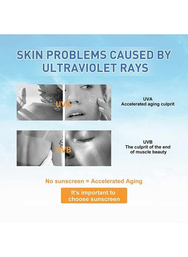 Jaysuing White Birch Moisturizing Sunscreen Cream,SPF 50, PA++++ 50ml - Image 5