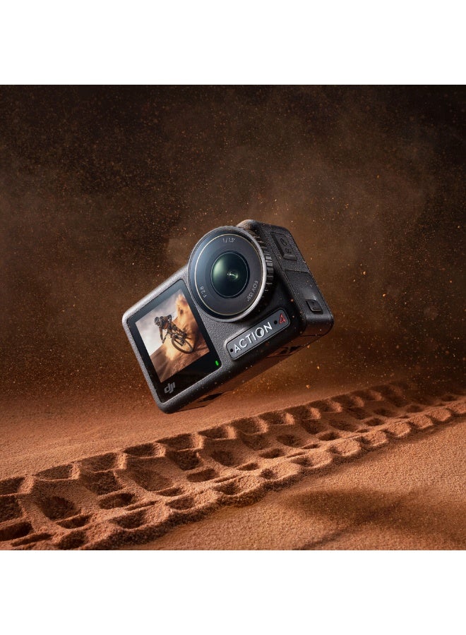 Osmo Action 4 Standard Combo | 4K 120fps Waterproof Action Camera | 1/1.3" CMOS Sensor | 10-bit D-Log M | 155° Ultra-Wide | HorizonSteady | Dual Touchscreens - Image 3