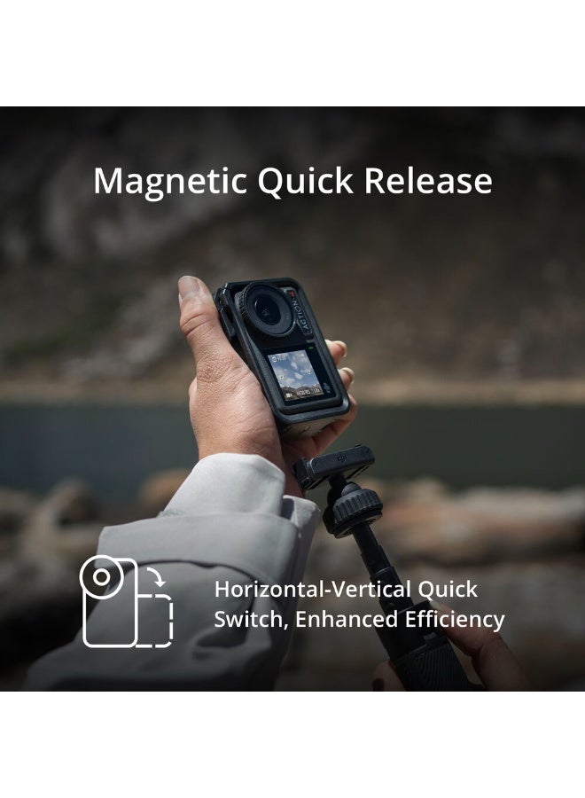 Osmo Action 4 Standard Combo | 4K 120fps Waterproof Action Camera | 1/1.3" CMOS Sensor | 10-bit D-Log M | 155° Ultra-Wide | HorizonSteady | Dual Touchscreens - Image 5